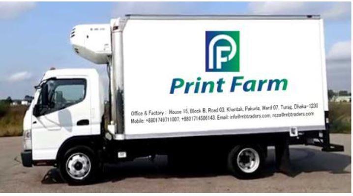 Logistics Delivery Van